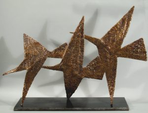 Sculpture de bronze par Matthieu Binette